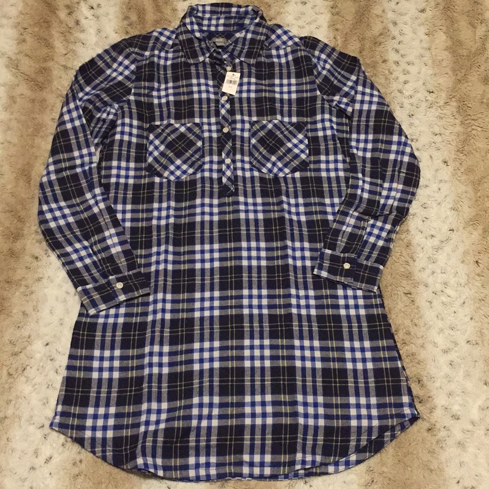 New Aerie flannel PJ night gown, Size S